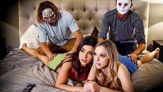 The sisters pretended that they did not understand that their brothers were fucking them