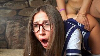 TEACH SCHOOLGIRL IN SHORT SKIRT ANAL CREAMPIE. DICKFORLILY