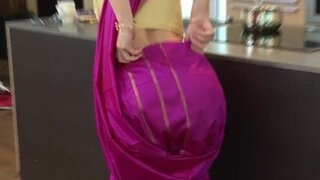 Big Ass Indian MILF fucked hard in the pussy and ass by young guy