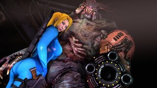 Samus and Unknown Planet 8 - Metroid sex [xxx cartoons, anime, hentai, uncensored]